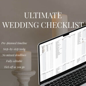 Wedding Planning Checklist Spreadsheet