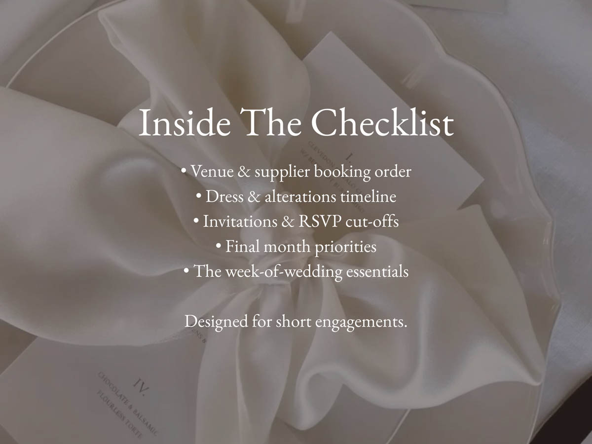 3 months to go | Wedding Checklist - Image 4