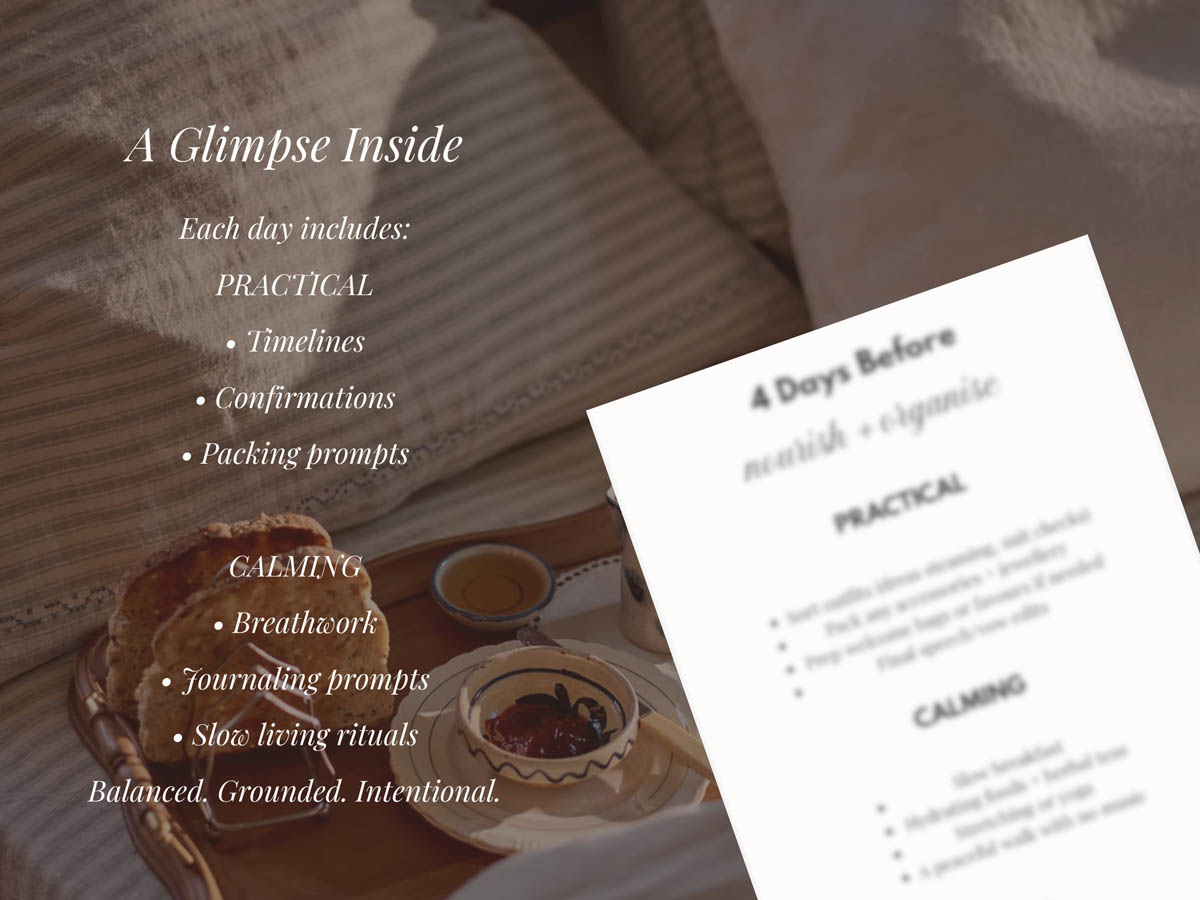 7 Day Calm Countdown Wedding Planner | PDF - Image 4