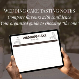 Wedding Cake Tasting Table