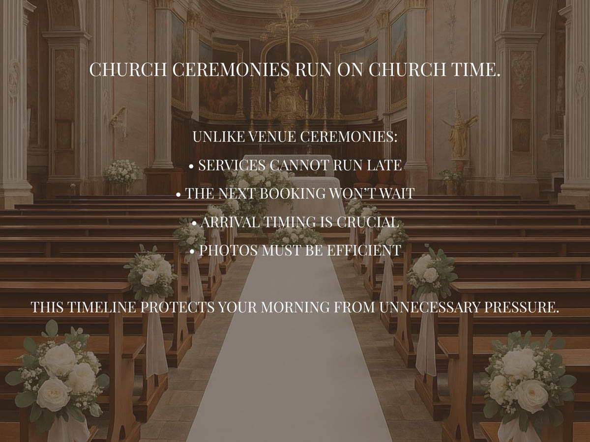 AM to Church Ceremony | Wedding Timeline PDF - Image 2