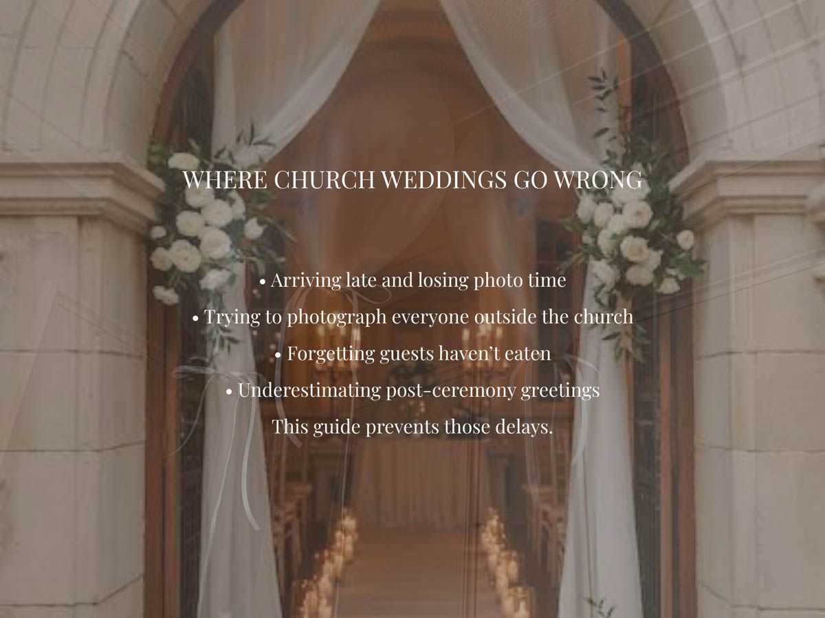 AM to Church Ceremony | Wedding Timeline PDF - Image 4