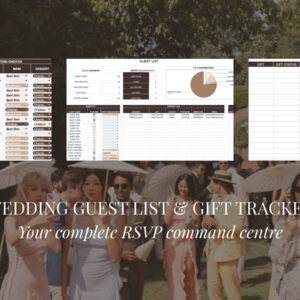 Wedding Guest & Gift Tracker