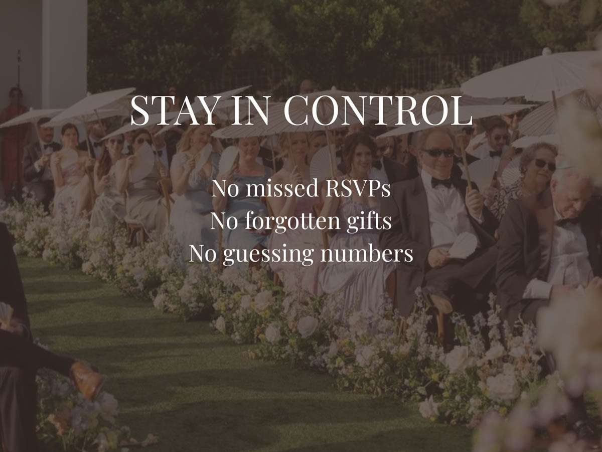 Wedding Guest & Gift Tracker - Image 3