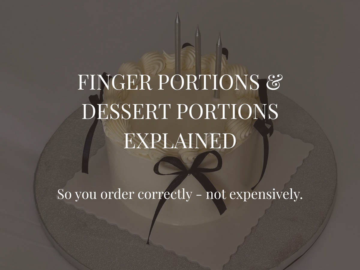 Wedding Cake Portion Guide - Image 2