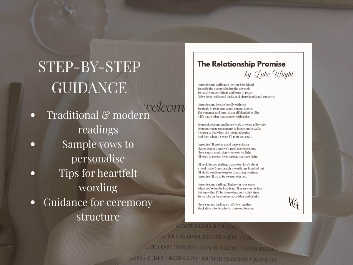 Wedding Vows & Readings Guide - Image 3