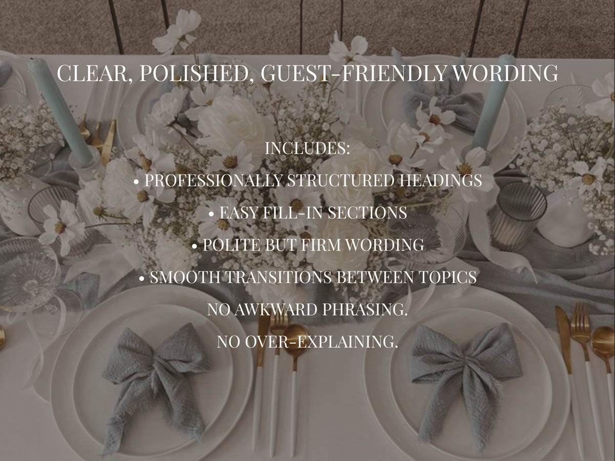 Wedding Website Information Guide | PDF - Image 3